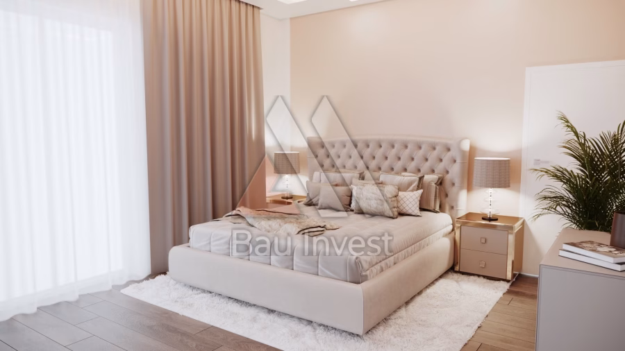 Haus Nickelsdorf, 3D-Visualisierung: Schlafzimmer